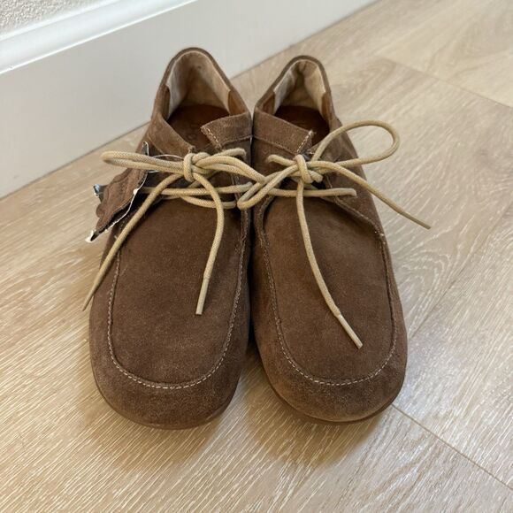NEW B.O.C. by Born Womens Suede Leather Brown Moccasins Loafers Shoes Sz 11 - Picture 2 of 11